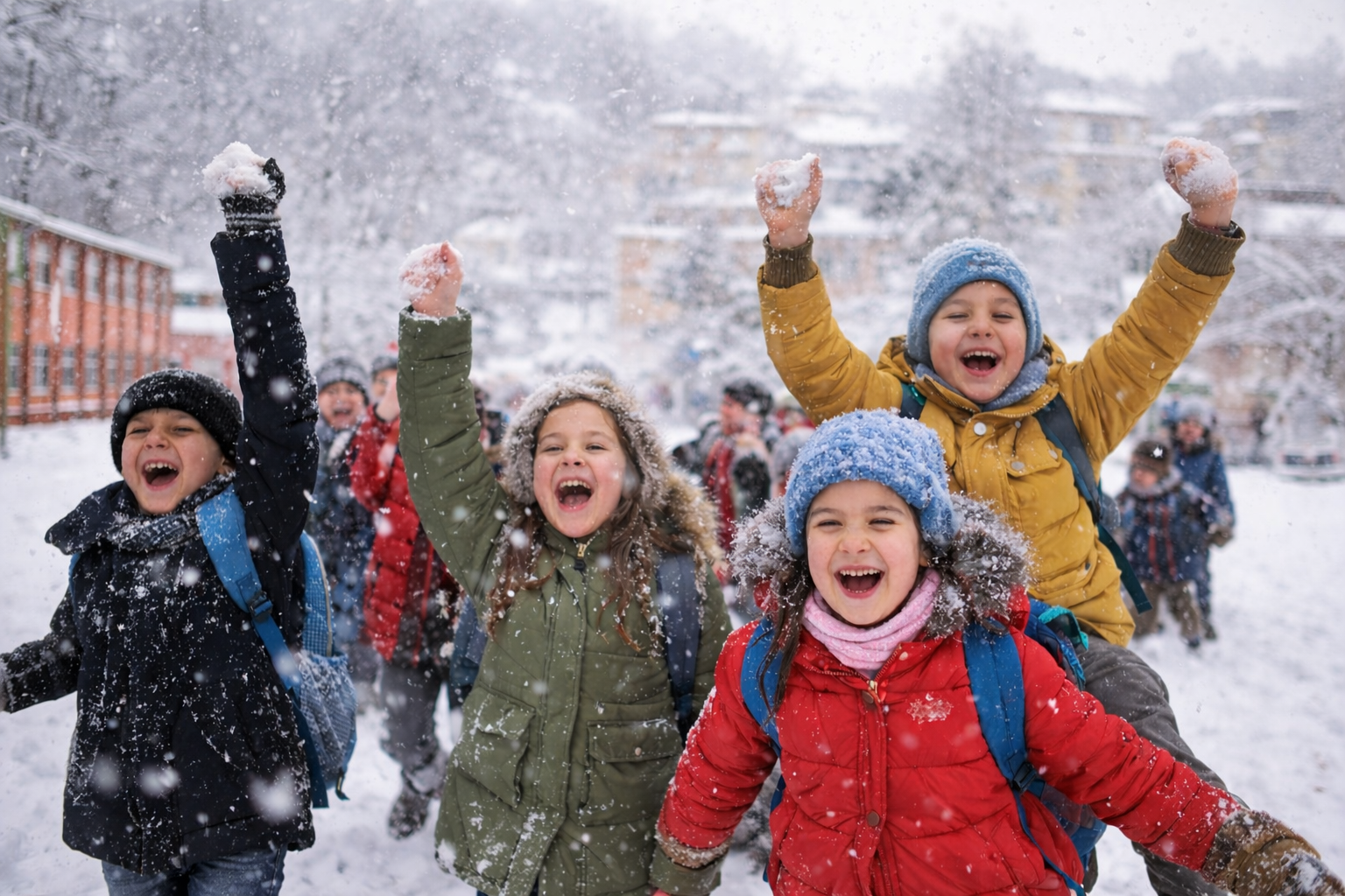 İstanbul’da En Az Bir İlçede Okullar Tatil Edlecek