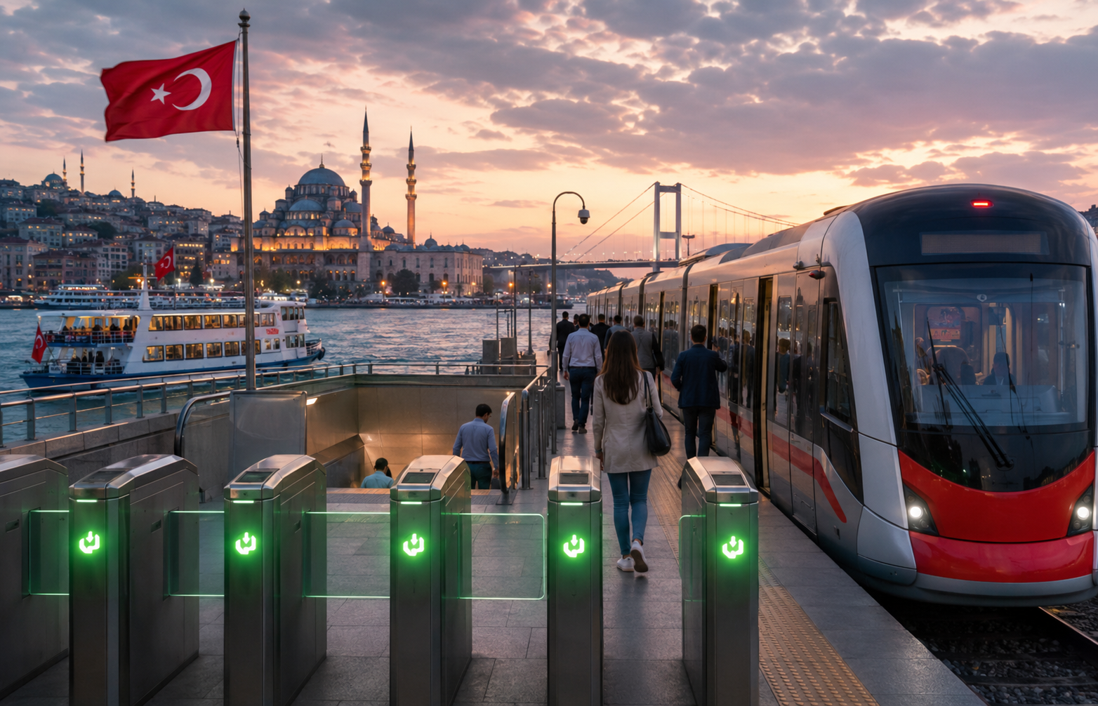 15 Temmuzda İstanbul'da Toplu Taşıma Ücretsiz Olacak