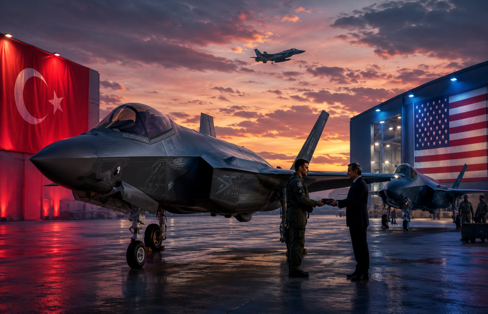 ABD F-35'leri Türkiye'ye Resmen Teslim Edecek