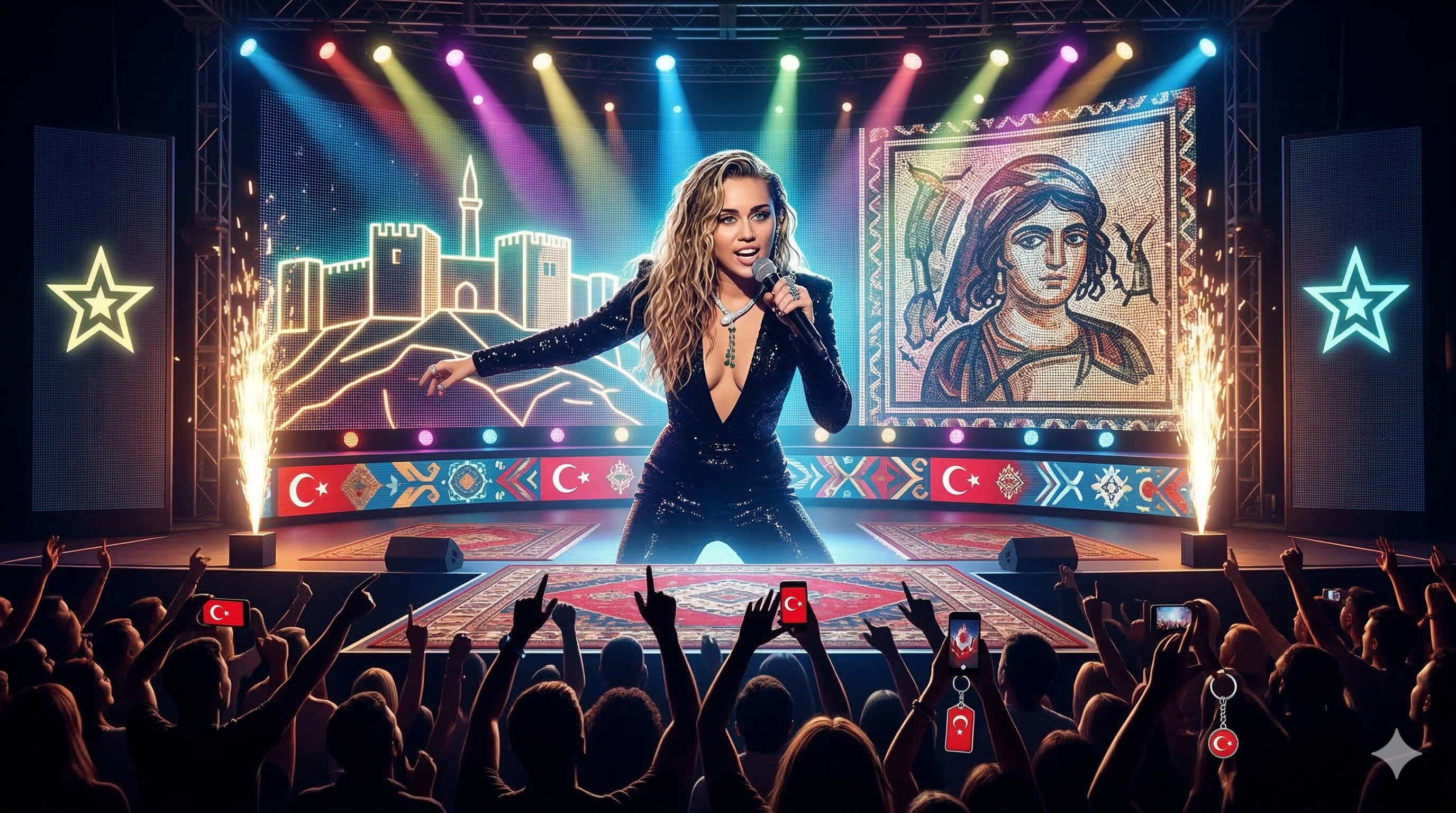 Miley Cyrus Gaziantep’te Konser Verecek